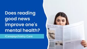 Does reading good news improve one's mental health