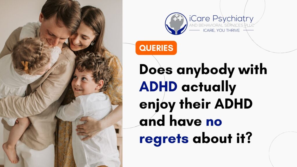 Does anybody with ADHD actually enjoy their ADHD and have no regrets about it Cover Image